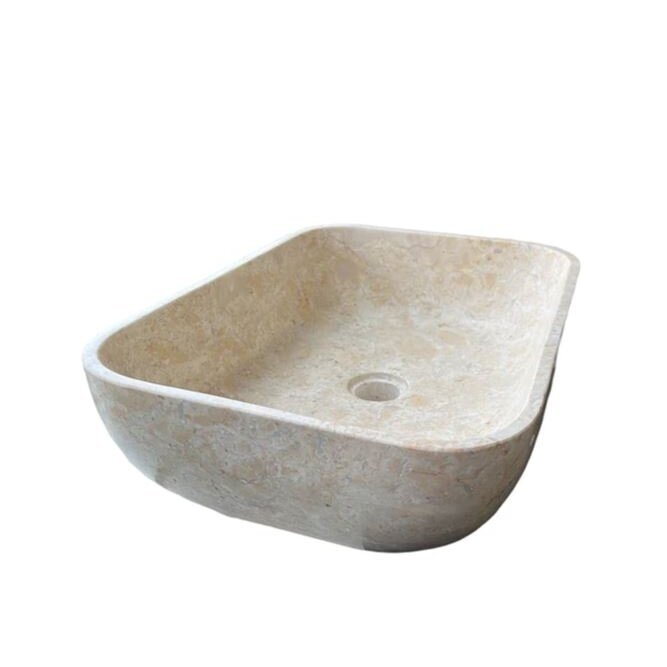 Praustuvas LAVABO RINCA BEIGE, 46cm kreminė sp. 1 Praustuvas LAVABO RINCA BEIGE, 46cm kreminė sp. 1
