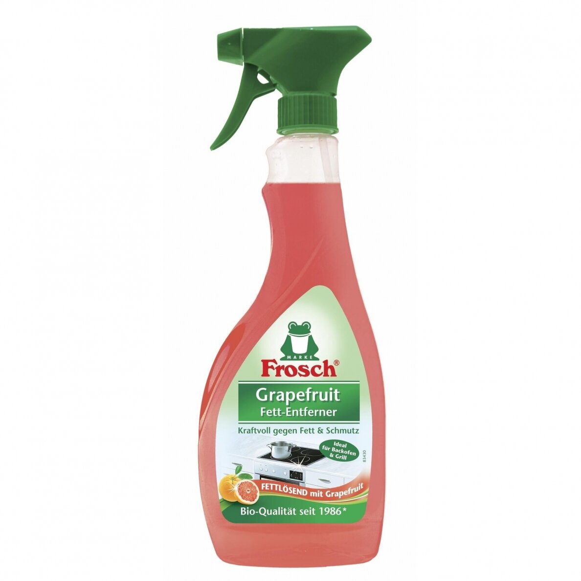 Riebalų ir purvo valiklis FROSCH, 500ml