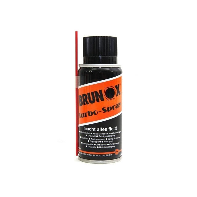 Antikorozinė daugiafunkcinė tepimo priemonė BRUNOX Turbo Spray, 100ml