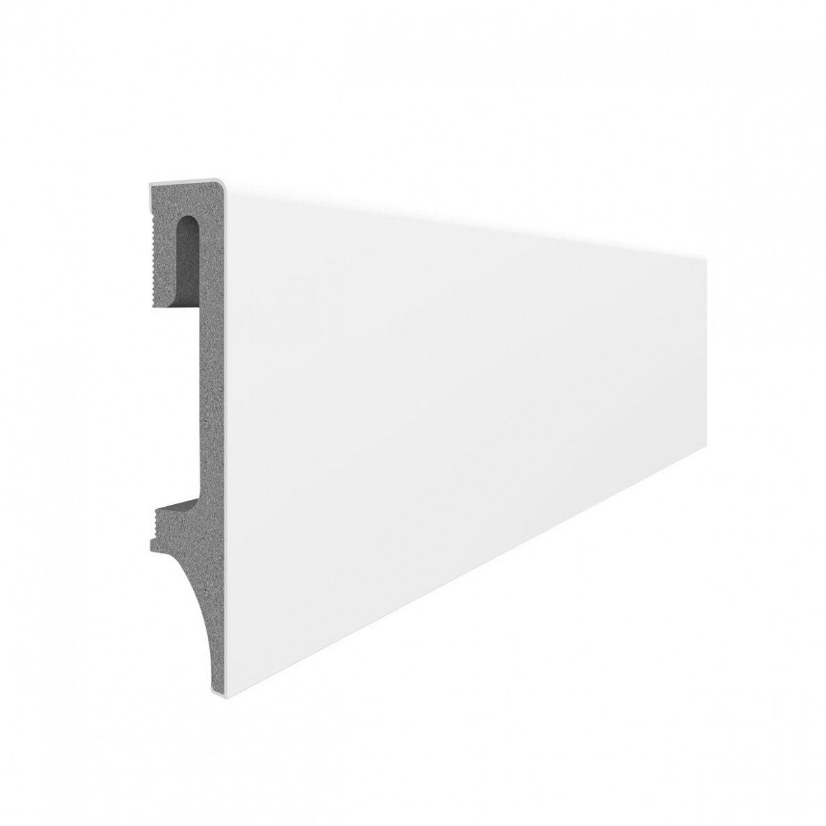 Grindjuostė PVC VOX Espumo, 240 x 8 x 1,6 cm, balta sp. (201) Grindjuostė PVC VOX Espumo, 240 x 8 x 1,6 cm, balta sp. (201)