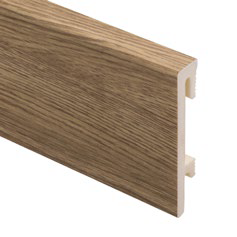 PVC grindjuostė BRAVO 80, 80x16mm 2,4m Desert Oak PVC grindjuostė BRAVO 80, 80x16mm 2,4m Desert Oak