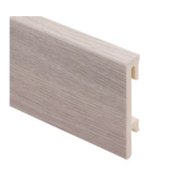 PVC grindjuostė BRAVO 80, 80x16mm 2,4m Glory PVC grindjuostė BRAVO 80, 80x16mm 2,4m Glory