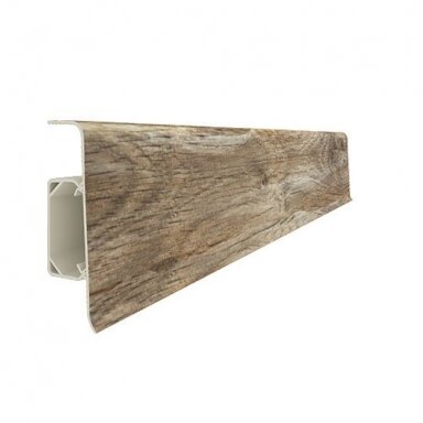 Grindjuostė PVC ESQUERO, 250 x 6,66 x 2,19 cm, sendinto ažuolo sp. (610) Grindjuostė PVC ESQUERO, 250 x 6,66 x 2,19 cm, sendinto ažuolo sp. (610)
