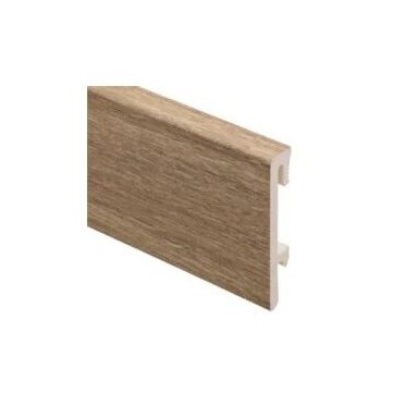 PVC grindjuostė BRAVO 80, 2400x80x16 Aria Oak sp.