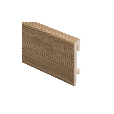 PVC grindjuostė BRAVO 80, 80x16mm 2,4m Desert Oak