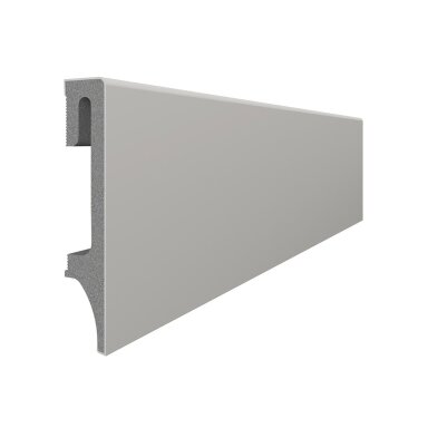Grindjuostė PVC VOX Espumo, 240 x 8 x 1,6 cm, tamsiai pilka sp. (203)