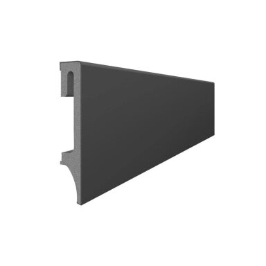 Grindjuostė PVC VOX Espumo, 240 x 8 x 1,6 cm, antacito sp. (205)