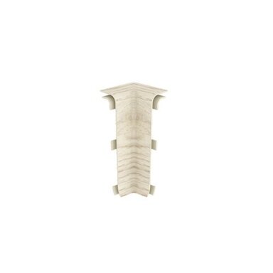 Grindjuostės vidinis kampas PVC ESQUERO, 2vnt bianco platano sp. (604) Grindjuostės vidinis kampas PVC ESQUERO, 2vnt bianco platano sp. (604)