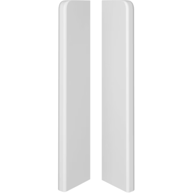 Grindjuostės užbaigimai PVC VOX Espumo, 2vnt balta sp. (201)