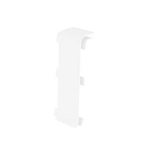 Grindjuostės sujungimai PVC ESQUERO, 2vnt balta sp. (601) Grindjuostės sujungimai PVC ESQUERO, 2vnt balta sp. (601)