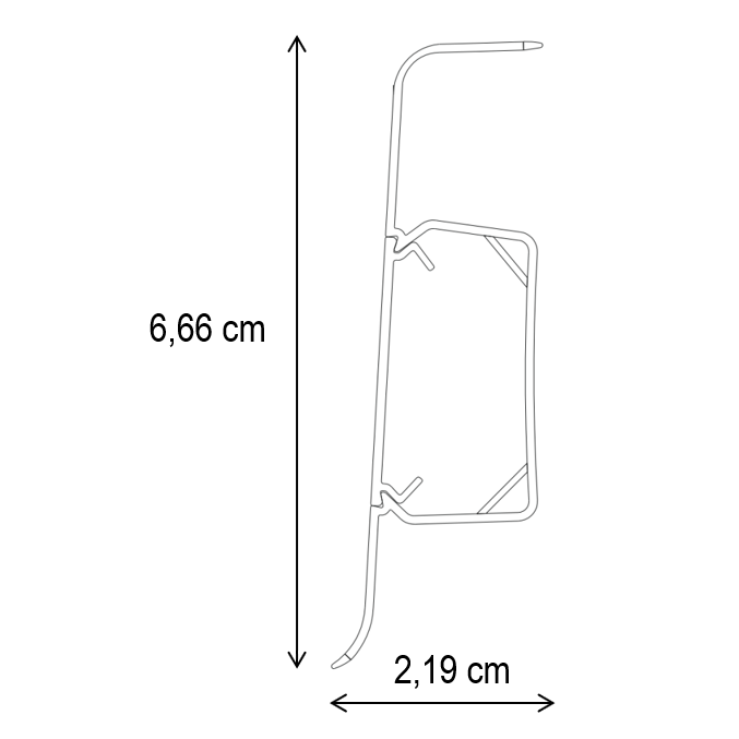 Grindjuostė PVC ESQUERO, 250 x 6,66 x 2,19 cm, kalifornijos platano sp. (603) 3 Grindjuostė PVC ESQUERO, 250 x 6,66 x 2,19 cm, kalifornijos platano sp. (603) 3