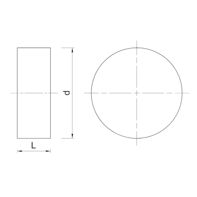 Polisterolo tabletės smeigėms RAWLPLUG R-TFIX-CAP63-EPS-W