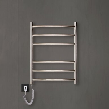 Rankšluosčių džiovintuvas WELLMER Classic 700-6, 700×530 85W kairė Rankšluosčių džiovintuvas WELLMER Classic 700-6, 700×530 85W kairė