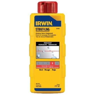 Raudona kreida IRWIN Straight Line, 227g