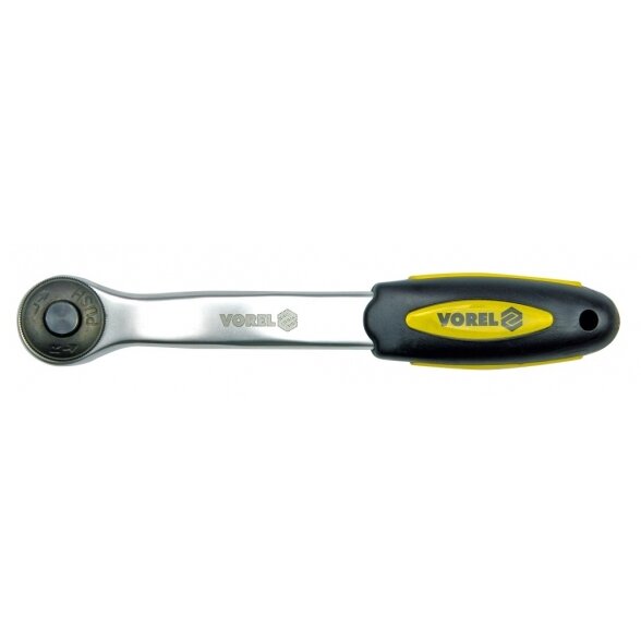 1/2" 72 dant. 260mm CrV RANKENA GALVUTEI VOREL 1/2" 72 dant. 260mm CrV RANKENA GALVUTEI VOREL