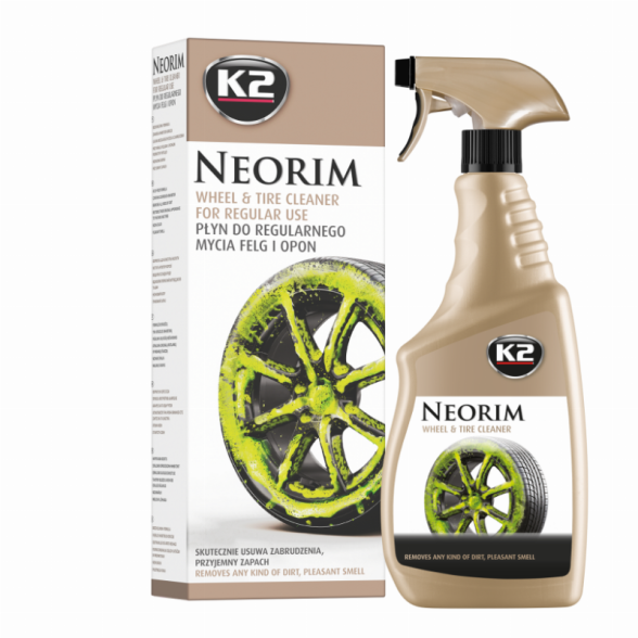 Ratlankių ir padangų valiklis K2 GOLD NEORIM, 700 ml Ratlankių ir padangų valiklis K2 GOLD NEORIM, 700 ml