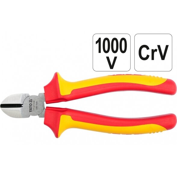 160mm REPLĖS KIRPIMO ŠONINIO IZOL 1000V YATO 160mm REPLĖS KIRPIMO ŠONINIO IZOL 1000V YATO