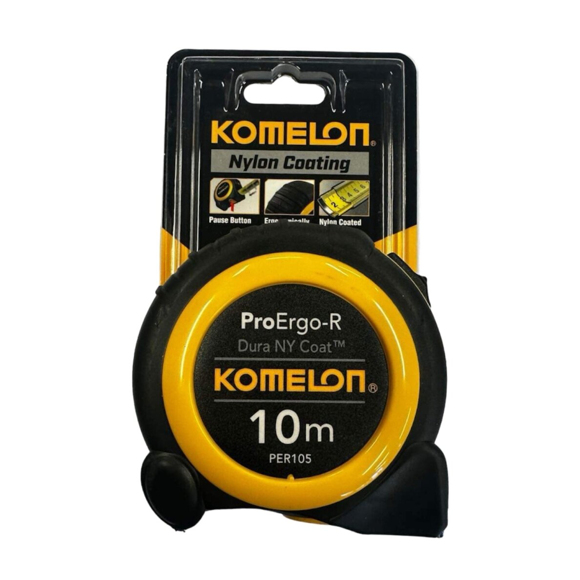 Ruletė KOMELON Pro Ergo-R, 10m 25mm