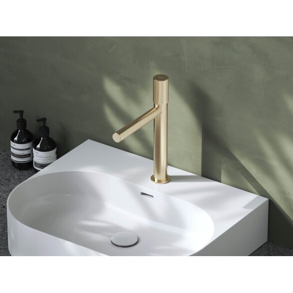 RV 014.60CH Praustuvo maišytuvas 285 mm be dugno vožtuvo, spalva champagne RV 014.60CH Praustuvo maišytuvas 285 mm be dugno vožtuvo, spalva champagne
