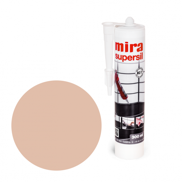 Sanitarinis silikonas MIRA Supersil, 300ml latte sp. (132) Sanitarinis silikonas MIRA Supersil, 300ml latte sp. (132)