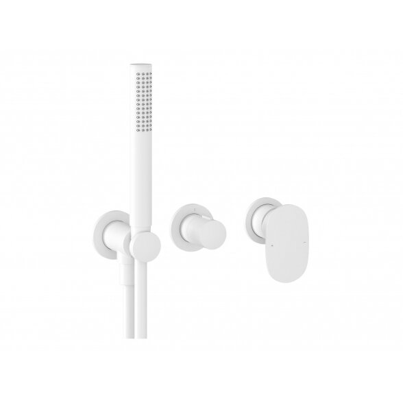 SG 065.10WHM.O2.+S Potinkinis maišytuvas 2 funkcijų su korpusu, baltas matinis SG 065.10WHM.O2.+S Potinkinis maišytuvas 2 funkcijų su korpusu, baltas matinis
