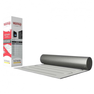 Šildomų grindų kilimėlis laminatui WARMUP Foil Kit, 3m2 Šildomų grindų kilimėlis laminatui WARMUP Foil Kit, 3m2