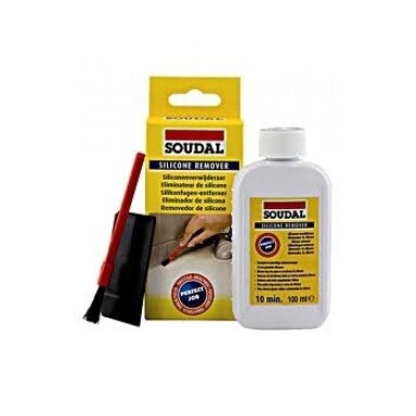 Silikono šalinimo priemonė SOUDAL Silicone Remover, 100ml Silikono šalinimo priemonė SOUDAL Silicone Remover, 100ml