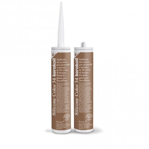 Silikonas-hermetikas FUGABELLA Color 34, 310ml