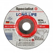 Šlif. diskas LONG LIFE 125x6,4x22 mm