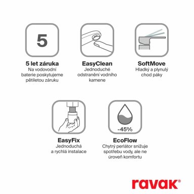 Praustuvo maišytuvas RAVAK Solar SL 014.00, 230mm chromo sp. Praustuvo maišytuvas RAVAK Solar SL 014.00, 230mm chromo sp.