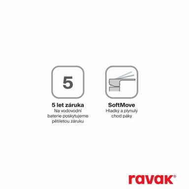 Sieninis dušo maišytuvas RAVAK Solar SL 032.20BL, juoda sp.