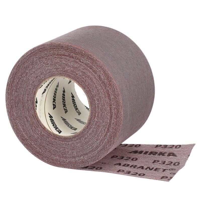 Šlifavimo popieriaus rulonas MIRKA Abranet P120, 115mm 25m 1 Šlifavimo popieriaus rulonas MIRKA Abranet P120, 115mm 25m 1