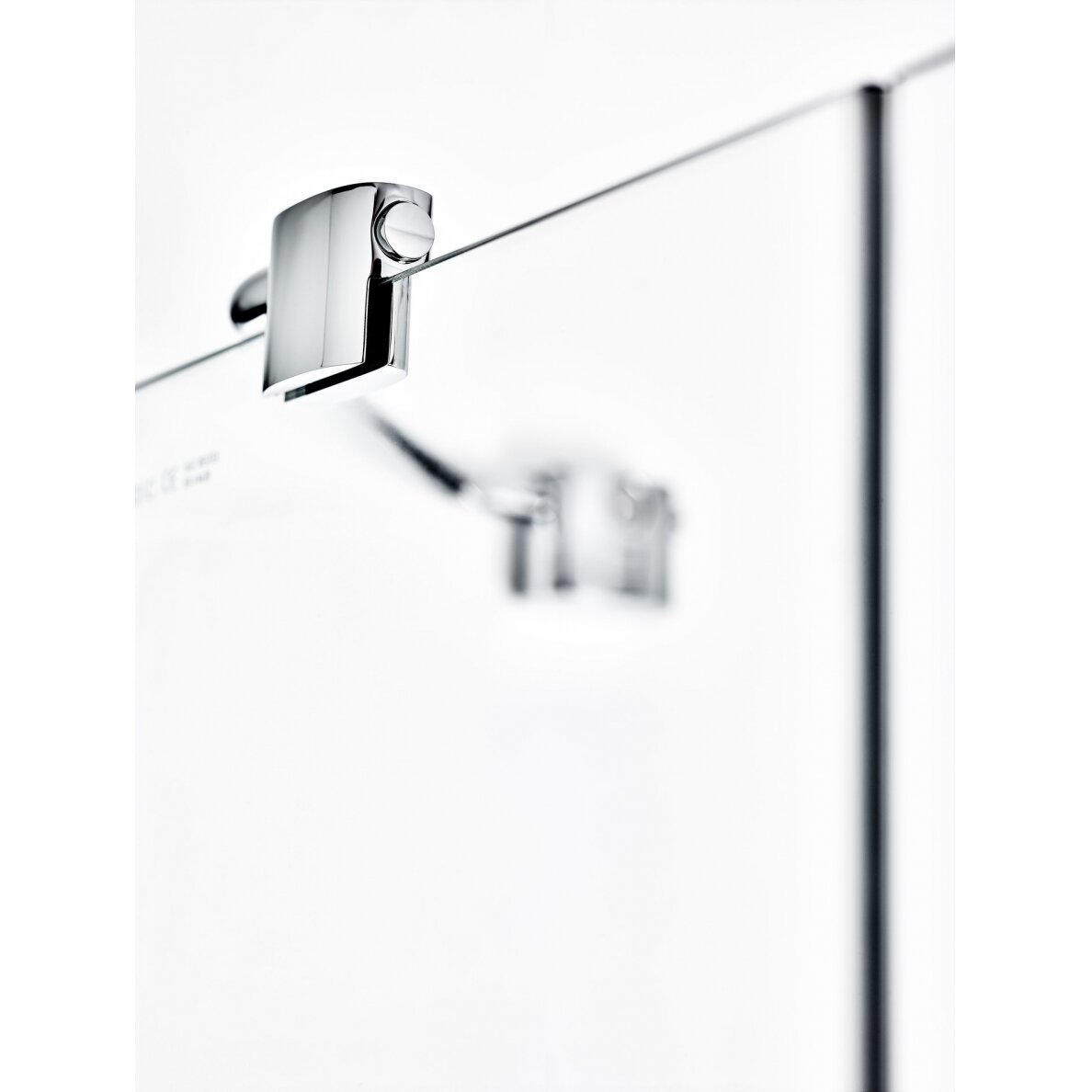 Stacionari sienelė RAVAK SmartLine SMPS dešininė, 80cm chromas ir skaidrus stiklas 1