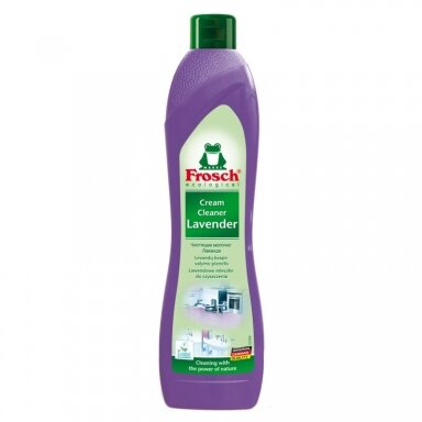 Valomasis pienelis FROSCH, 500ml levandų kvapo