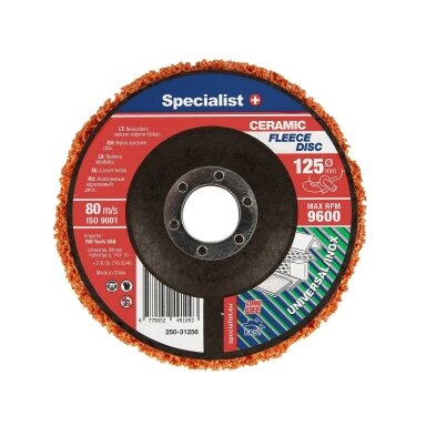 Nailoninis valymo diskas SPECIALIST+ Premium, 125mm Nailoninis valymo diskas SPECIALIST+ Premium, 125mm