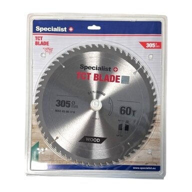 Medienos pjovimo diskas SPECIALIST+, 305x60Tx30 mm