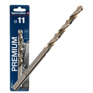 Metalo grąžtas SPECIALIST+ Premium, 11mm