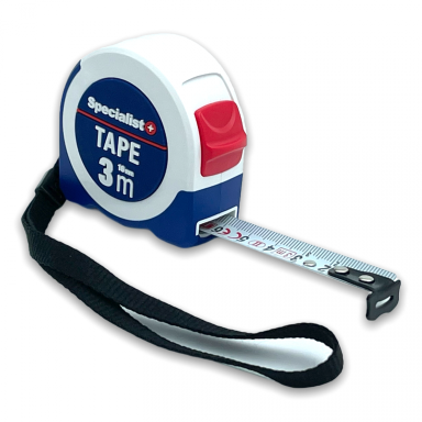 Ruletė SPECIALIST+ Tape, 3m 16mm Ruletė SPECIALIST+ Tape, 3m 16mm