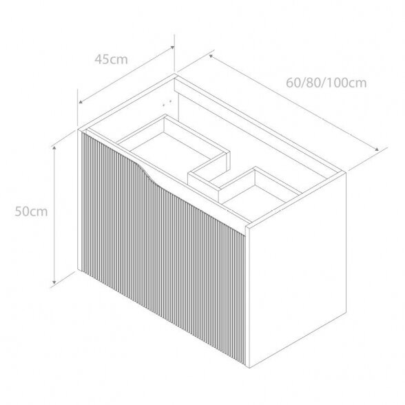 Spintelė SOHO 60(be praustuvo) 3