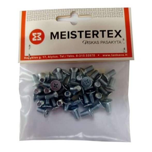 Sraigtas DIN965 cinkuotas M5x40mm MEISTERTEX (25vnt) Sraigtas DIN965 cinkuotas M5x40mm MEISTERTEX (25vnt)