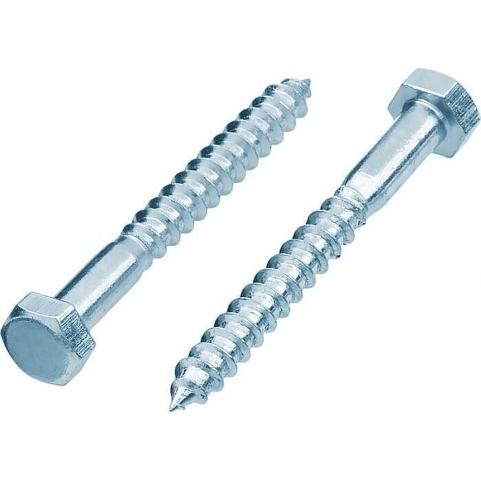 Sraigtas PROFIX DIN571 6-160 Zn HEX10, 2vnt. Sraigtas PROFIX DIN571 6-160 Zn HEX10, 2vnt.