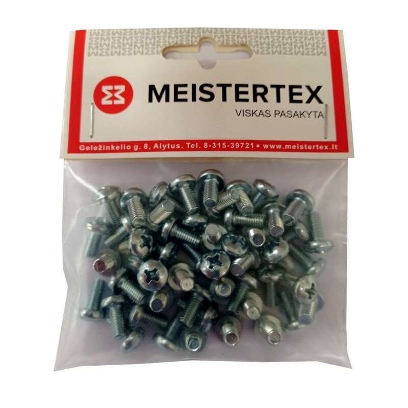 Sraigtas DIN7985 cinkuotas M5x20mm MEISTERTEX (30vnt) Sraigtas DIN7985 cinkuotas M5x20mm MEISTERTEX (30vnt)