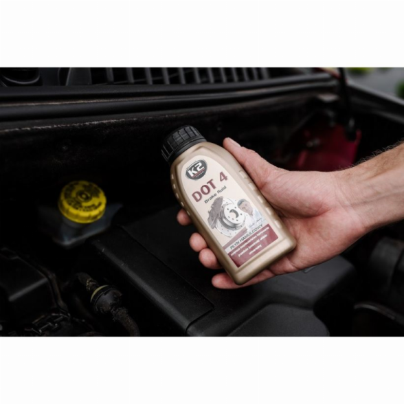 Stabdžių skystis K2 Dot 4, sintetinis, 500ml 1 Stabdžių skystis K2 Dot 4, sintetinis, 500ml 1