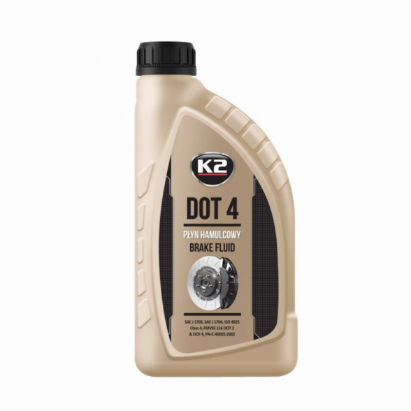 Stabdžių skystis K2 Dot 4, sintetinis, 500ml