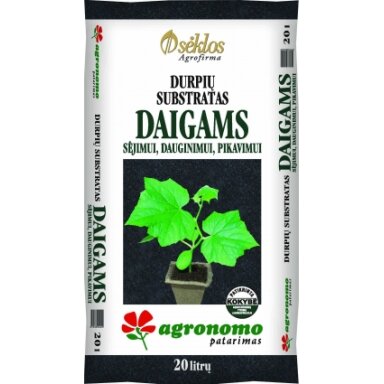 Substratas daigams AGR_P, 20l