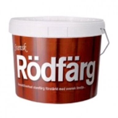 Medienos dažai RODFARG, 10l raudonai ruda sp. Medienos dažai RODFARG, 10l raudonai ruda sp.