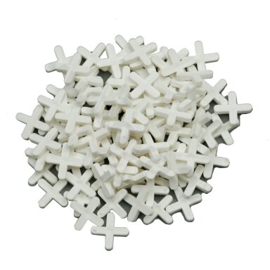 Kryžiukai plytelėms T formos, 10mm 30 vnt. Kryžiukai plytelėms T formos, 10mm 30 vnt.