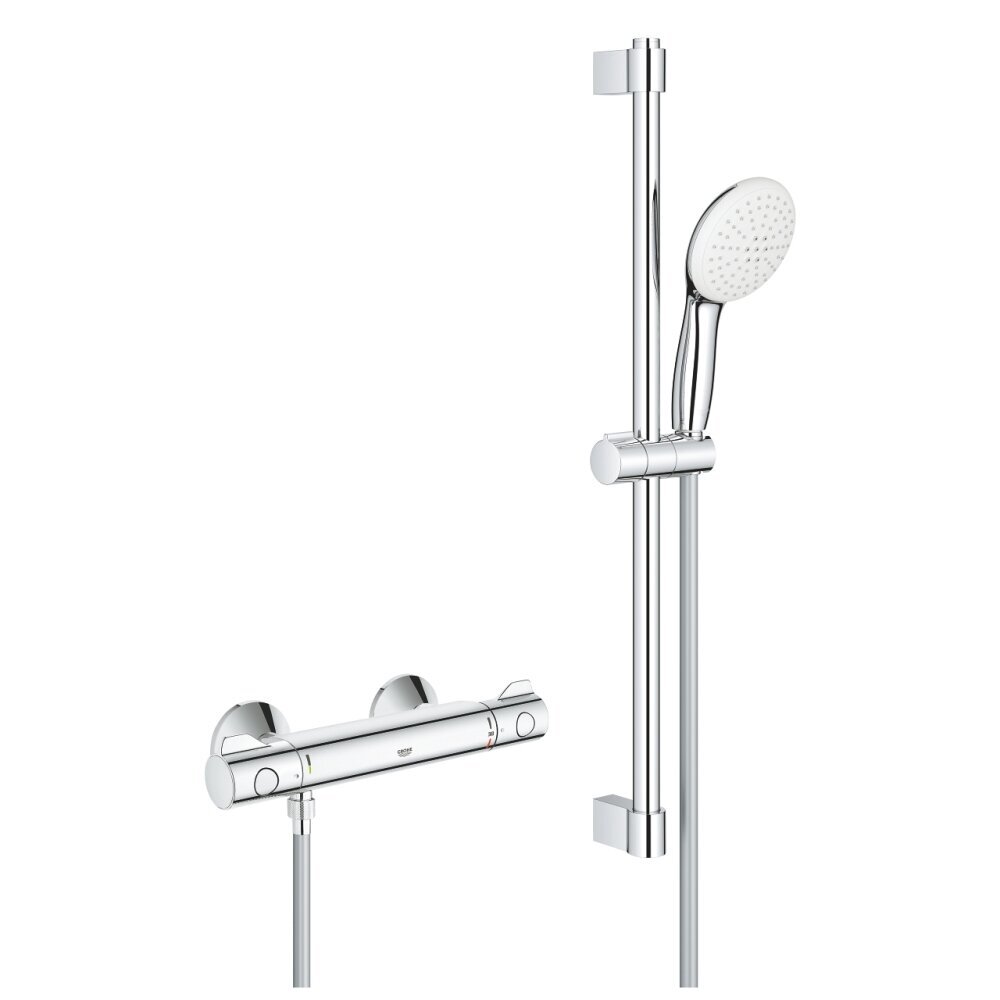 Termostatinis dušo komplektas GROHE Grohtherm 800, chromo sp. Termostatinis dušo komplektas GROHE Grohtherm 800, chromo sp.