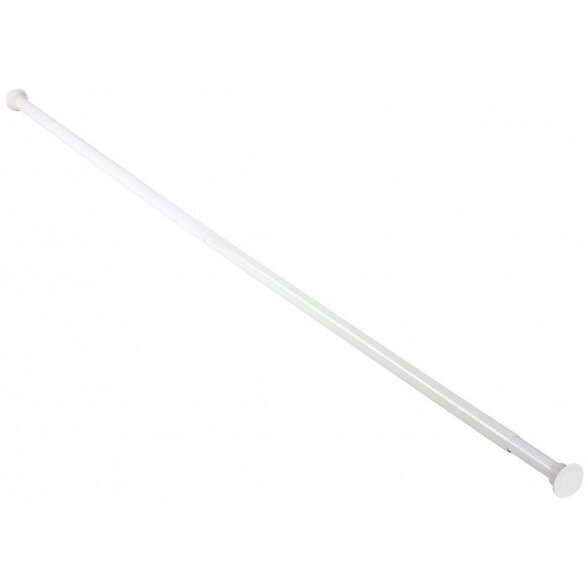 Teleskopinis vonios karnizas DUSCHY 670-10, 75-125cm balta sp. Teleskopinis vonios karnizas DUSCHY 670-10, 75-125cm balta sp.