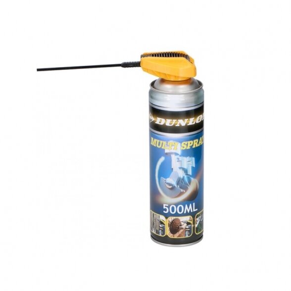 Tepalas aerozolinis universalus DUNLOP, 500ml Tepalas aerozolinis universalus DUNLOP, 500ml